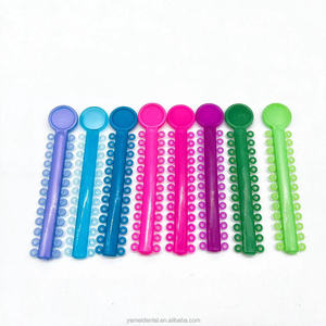 Yamei สายรัดสำหรับจัดฟันหลากสียืดหยุ่นทนทานต่อการจัดฟัน - Product Image 1