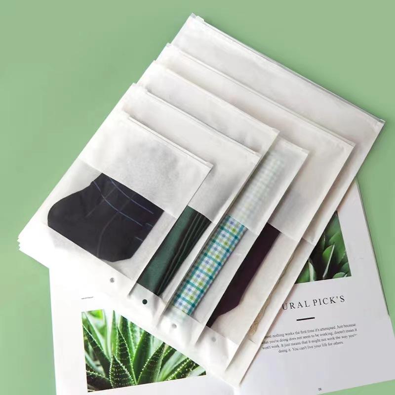 กระดาษคราฟท์ขาวมีหน้าต่าง