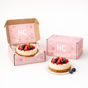 Caja de Cartón Corrugado para Envíos de Alimentos, Opción de Flauta B y E, Caja de Envíos con Cierre Automático, Logotipo Personalizado, Venta al por Mayor - Product Image 2