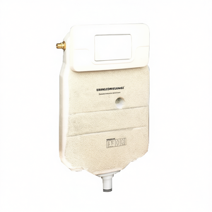 Cisterna Empotrada Completa con Placa, Tanque de Inodoro de 12 Litros con Sistema Stir Blitz, 44 cm de Longitud, 62 cm de Altura - Product Image 3