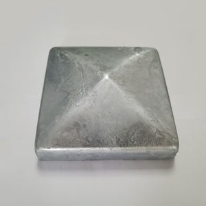 उच्च गुणवत्ता वाले अनुकूलित बगीचे सजावट धातु कास्ट एल्यूमीनियम बाड़ पोस्ट एंड कैप - Product Image 1