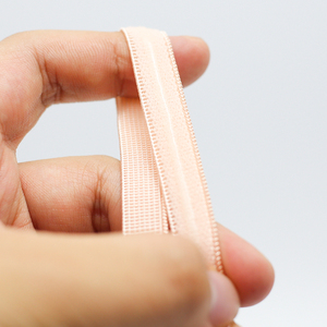 Bán Buôn Tùy Chỉnh Áo Ngực Elastics Chống Trượt 3D Grip <span class=keywords><strong>Polyester</strong></span> Silicone Truyền Nhiệt Logo Tráng Đàn Hồi Vải Ban Nhạc Cho Đồ Lót - Product Image 3