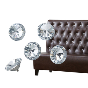 1.18 "pha lê bọc nút, rõ ràng tinh thể Rhinestone nút bắt chước kim cương sofa nút cho tufting DIY thủ công Sofa giường - Product Image 4