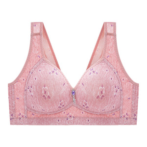 Sujetador tipo top sin aros, estilo fino para madres de mediana y mayor edad, con soporte superior, efecto minimizador para busto <span class=keywords><strong>grande</strong></span>, suave y de gran venta. - Product Image 1