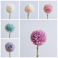 Bunga Dandelion Buatan, Bunga Hyacinth Plastik, Bunga Bawang, Krisan untuk Dekorasi Pernikahan & Hotel & Rumah (Laris Manis)