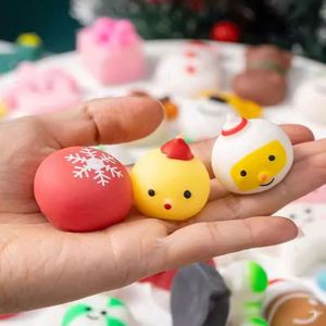 Hot-Selling Christmas Tree Squishy - Soft Animal <b>Mochi</b> Stress Relief Fidget <b>Toys</b> Factory Wholesale - Product Image 5