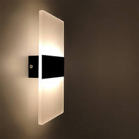 Applique murale LED 220V 110V pour chambre à coucher, chevet, salon, balcon, couloir