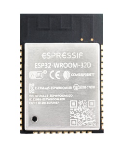Carte IoT ESP32-WROOM-32D d'origine Espressif, 8 Mo, 8 cœurs, module émetteur-récepteur WiFi+BT, communication et mise en réseau efficaces - Product Image 1