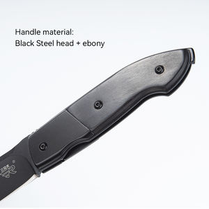 Sanrenmu 7028LUI-XH1 EDC açık survival ahşap kolu 8Cr13MOV blade taktik katlanır kamp için cep bıçağı - Product Image 5