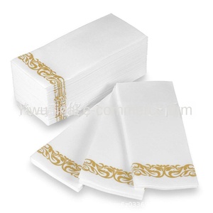 <span class=keywords><strong>Serviette</strong></span> en papier dentelle argentée jetable moderne <span class=keywords><strong>serviette</strong></span> en or rose de haute qualité 30*43CM forme rectangulaire sans poussière pour l'obtention du diplôme de Noël - Product Image 6