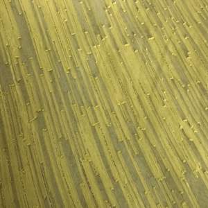 Gasa de seda de poliéster arrugada con flores de seda <span class=keywords><strong>dorada</strong></span>, tela plisada de <span class=keywords><strong>corte</strong></span> para vestido de mujer - Product Image 1