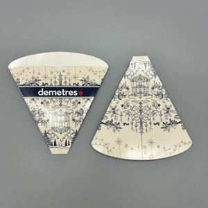 Innovativo Logo personalizzato stampa cono Crepe <span class=keywords><strong>porta</strong></span> spicchi di <span class=keywords><strong>patate</strong></span> fritte per presentazioni di cibo unico - Product Image 4