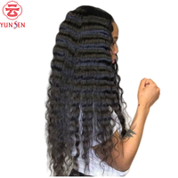 Perruque Lace Front Transparente 13x4 Sans Colle 100% Cheveux Humains Vierges Remy, Bonnet Élastique, Coupe Bob, Ondulations Souples, Tresses Africaines, Compatible DIY, Résistante à la Chaleur