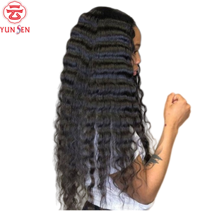 Cheveux humains vierges à 100 %, Lace Front 13x4, Ondulation naturelle <span class=keywords><strong>avec</strong></span> tresses africaines, Facile à poser soi-même, Résistant à la chaleur pour femmes - Product Image 4