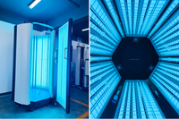 Appareil médical professionnel Kernel KN-4001, lampes UVB 311 nm 100 W, cabinet de photothérapie pour le traitement du psoriasis du corps entier