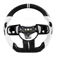 Volante de Fibra de Carbono para Jeep Wrangler Jk Compass Grand Cherokee, Volante 2011 2012 2013 2014 2015 2016 2017