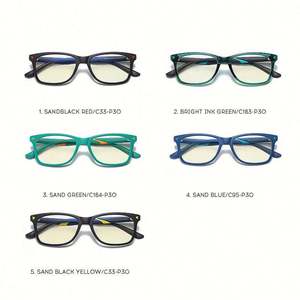 Gafas con Logotipo Personalizado, Gafas de Moda para Niños, Anti Luz Azul, TR90, Bloqueo de Luz Azul, Gafas para Adolescentes, Gafas para Computadora - Product Image 5