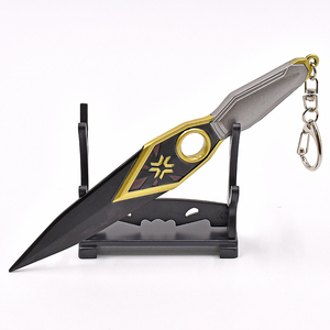 Llavero <span class=keywords><strong>de</strong></span> espada <span class=keywords><strong>de</strong></span> metal <span class=keywords><strong>de</strong></span> aleación <span class=keywords><strong>de</strong></span> zinc estilo jugador <span class=keywords><strong>de</strong></span> <span class=keywords><strong>Valorant</strong></span> <span class=keywords><strong>de</strong></span> 16 cm, modelo Campeón, <span class=keywords><strong>de</strong></span> Outlet <span class=keywords><strong>de</strong></span> Fábrica - Product Image 2