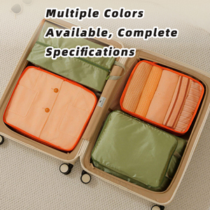 Polyester nén du lịch lưu trữ Set 6PC tổ chức đóng gói <span class=keywords><strong>Cubes</strong></span> cho quần áo giày đồ dùng cá nhân hành lý sử dụng nhà - Product Image 3