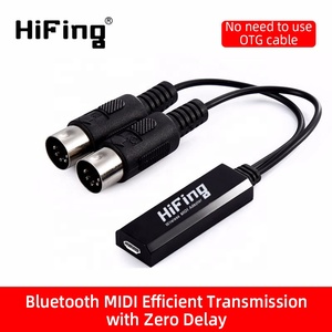 Câble <span class=keywords><strong>Midi</strong></span> sans fil <span class=keywords><strong>USB</strong></span> de haute qualité pour clavier Piano-Accessoires pour instruments de musique - Product Image 2