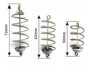 Accessori per pesca con esca girevole da pesca in acciaio inossidabile con chiusura a molla accessori per attrezzi da pesca - Product Image 6