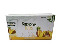 Kotak display jus bergelombang, kotak karton siap pakai kemasan makanan kustom glossy