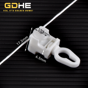 GDHE Vente en gros en usine Chemin de rideau électrique à ondulation Design moderne Chemin de rideau à ondulation pour rail de rideau motorisé/manuel - Product Image 2