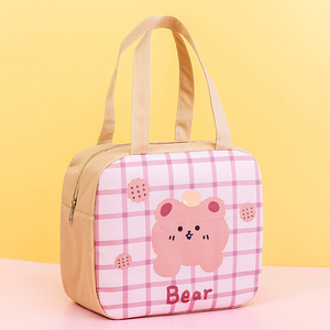 Sac isotherme personnalisé pour femme, en tissu polyester vintage, avec compartiment caché pour bouteille d'eau ou de boisson, idéal pour le golf - Product Image 6