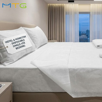 Draps de lit jetables en tissu non tissé, épaisseur et taille personnalisées, imperméables et anti-taches, pour spa