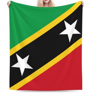 Manta de corazón de Trinidad y Tobago, manta suave, manta de lana de franela ligera para sofá cama, sofá - Product Image 6