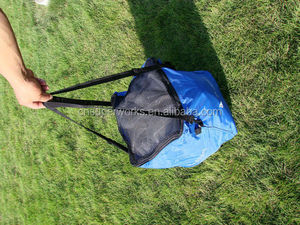 Легкий алюминиевый складной бункер для теннисных мячей, переносная обучающая тележка с корзиной, компактное тренировочное оборудование - Product Image 5