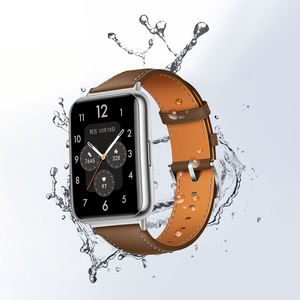 Bracelet de montre intelligente Bracelet de ceinture de remplacement pour <span class=keywords><strong>Huawei</strong></span> <span class=keywords><strong>Fit2</strong></span> Accessoires de bande Bracelet en cuir véritable pour <span class=keywords><strong>Huawei</strong></span> Watch Fit 2 - Product Image 3