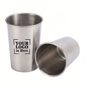 LC712 Beer <b>Mug</b> Drink Insulated Travel <b>Mugs</b> Bright Series Stackable Single Wall Stainless Steel Pint Cup Camping Cup - Product Image 1