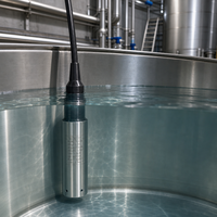 Capteur de niveau submersible en acier inoxydable CAL-C700 pour réservoir d'eau, piscine et mesure du niveau de liquide industriel