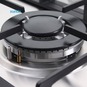 Table de cuisson à gaz Xunda Advanced Technology à 5 brûleurs en acier inoxydable, plaque de cuisson domestique en aluminium, pièces de rechange gratuites, <span class=keywords><strong>prix</strong></span> bas, table de cuisson à gaz fiable - Product Image 5