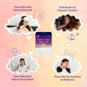 Supplément de sommeil naturel fabriqué à Taiwan gelée de soutien du sommeil apaisante au coucher avec Ashwagandha - Product Image 5