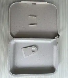 Bandeja de plástico para fumar, bandeja acrílica biodegradable, fabricante