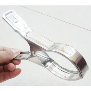 Clips para edredones de acero inoxidable, clips extra grandes y resistentes para secar ropa, resistentes al viento, para almacenamiento de ropa - Product Image 4