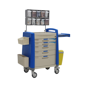 Système d'accès rapide pour l'anesthésie, plateaux pharmaceutiques ABS réglables en hauteur, efficacité chirurgicale moderne pour hôpitaux, commodité pour les hôtels, les écoles et les salles à manger - Product Image 2