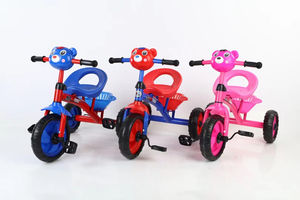 Tricycle en plastique pour enfants, 10 pouces, prix bon marché - Product Image 3