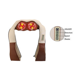 Shiatsu riscaldato impastare collo e spalla rilassante massaggio scialle per la perdita di peso applicazione del corpo - Product Image 1