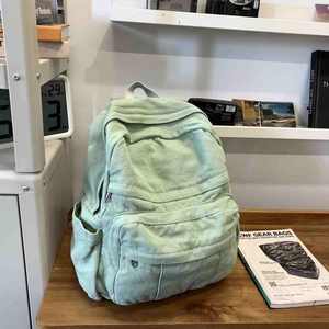 Mochila de Lona Vintage - Estética Clásica, Súper Espaciosa para la Escuela, Viajes, Senderismo y Uso Diario - Product Image 4