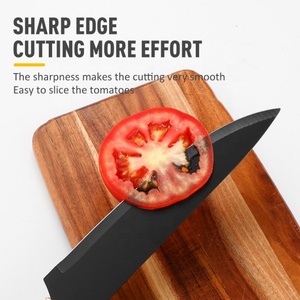 New Design 6 Pieces Kitchen <b>Knives</b> <b>Sharp</b> Blades Chef <b>Knives</b> Scissor Stainless Steel Kitchen <b>Knife</b> <b>Set</b> With Block - Product Image 6