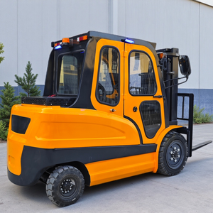 Nuova tendenza portatile Off Road 1 Ton 1.5 Ton 2 Ton 3 Ton 5ton Mini elettrico piccolo carrello elevatore per magazzino officina supermercato - Product Image 1