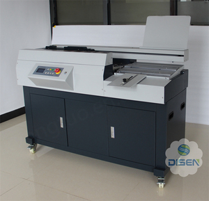 Precio de Fábrica al por Mayor, Encuadernadora de Libros de Escritorio Disen DSO-60S-A3, Tamaño A3, Eléctrica, con Pegamento Termofusible, Automática, 60 mm - Product Image 3