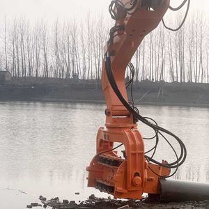 Martillo vibrador hidráulico de alta frecuencia KN250, martillo vibratorio montado en excavadora, máquina de apilado - Product Image 4