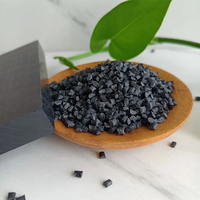Granulés de PEEK noir 10% 15% 30% en fibre de carbone, résine PEEK+CF30%, plastiques techniques pour moulage, matériau de haute qualité