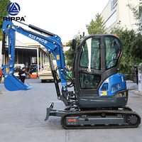 Livraison Gratuite – Mini-Excavatrices 3,5 Tonnes avec Moteur EPA, Mini-Excavatrices Domestiques 1 et 2 Tonnes, Petite Excavatrice Rippa à Vendre