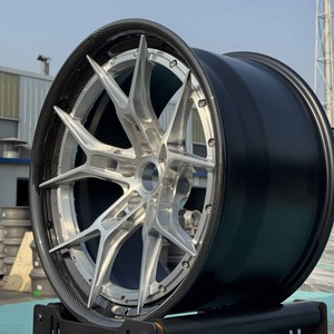 ล้อรถยนต์ GVICHN คาร์บอนไฟเบอร์ฟอร์จแบบกำหนดเอง 5x130 5x112 5x114.3 ขอบเว้า สำหรับรถยนต์นั่งส่วนบุคคล Urus ขนาด 18 19 20 21 22 นิ้ว อลูมิเนียม 100 มม. - Product Image 4
