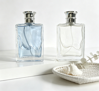 Parfum boisé pour homme 100 ml, eau de parfum longue tenue, flacon carré classique, fragrance pour homme, usage quotidien